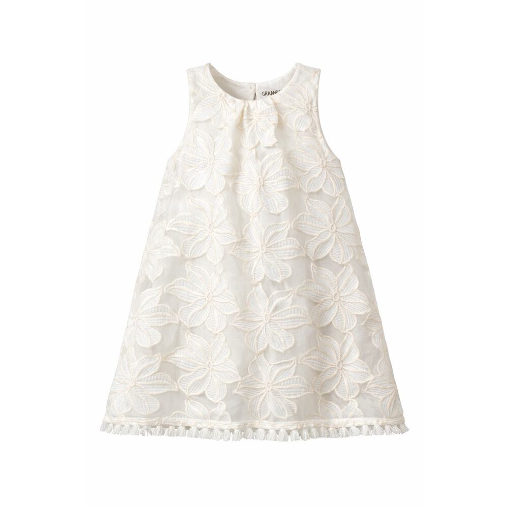 OSHKOSH Genuine Kids Floral Lace Dress Ivory Easter Special Occasion | Girls 3T